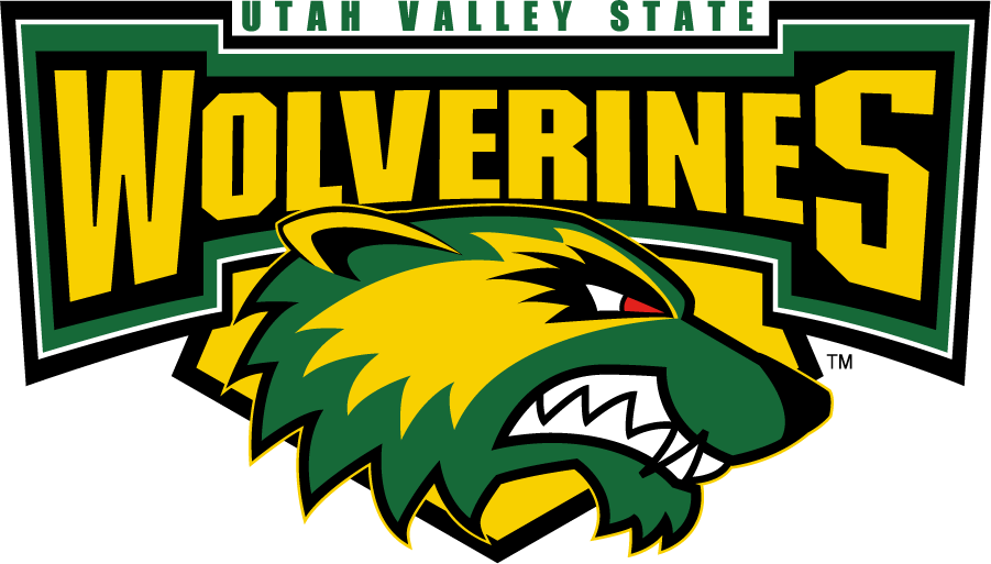 Utah Valley Wolverines 2004-2008 Primary Logo diy DTF decal sticker